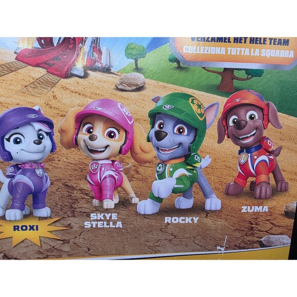 Paw Patrol Pup Squad Racers Gift Pack Roxi Exclusive Rescue Wheels Toys Set - Picture 6 of 7